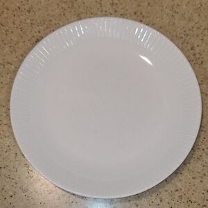 Sango Patio White Stoneware Dinner Plate